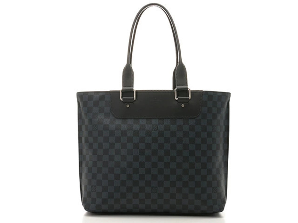 LOUIS VUITTON Tote Bag Cabas Voyage Damier Cobalt Blue